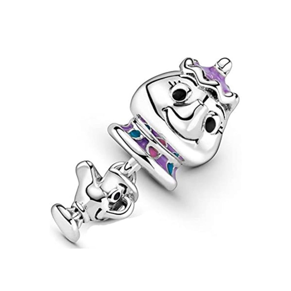 Beauty and the Beast Mrs Potts and Chip Charm - Picture 1 of 4